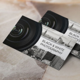 Fotograaf Modern Black & White Photography Visitekaartje