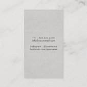 Fotograaf Modern Gold Shutter Logo zen stromen Visitekaartje (Achterkant)