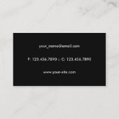 Fotograaf Modern Professional Gewoon Visitekaartje (Achterkant)