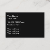 Fotograaf Modern Wedding Visitekaartje (Achterkant)