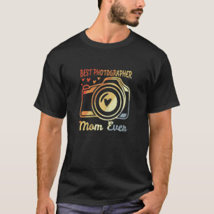 Fotograaf Moeder Fotografie Mam Camera T-shirt