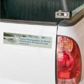 Fotograaf natuur Aan boord van Bumpersticker (Op Truck)