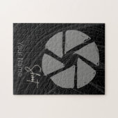 Fotograaf Ontwerp Aperture Retro Camera Legpuzzel (Horizontaal)