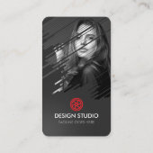 Fotograaf, ontwerpstudio, creatieve fotografie visitekaartje (Achterkant)