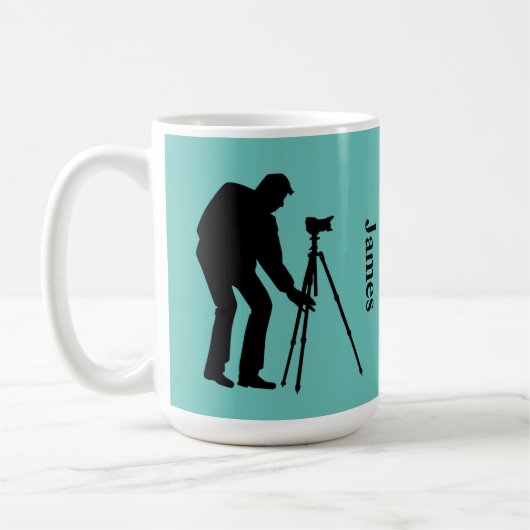 Fotograaf op maat koffiemok (Links)