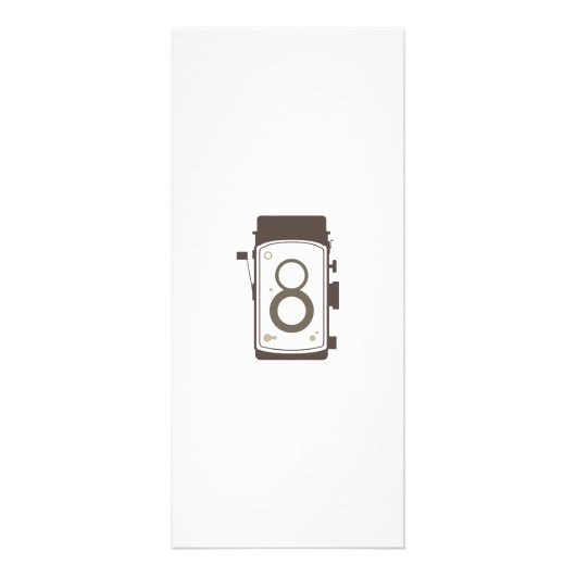 Fotograaf Oude camera Retro - Cadeauidee Reclamekaart (Voorkant)