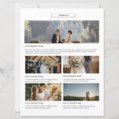 Fotograaf over mij Pagina sjabloon (Achterkant)