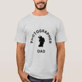 Fotograaf Pap - Capture Moments T-Shirt (Voorkant)