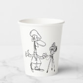 Fotograaf Papieren Bekers (Voorkant)
