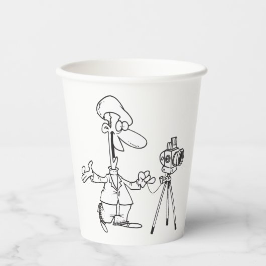 Fotograaf Papieren Bekers (Voorkant)
