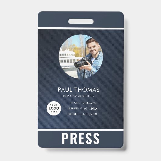 Fotograaf persbadge badge (Front)