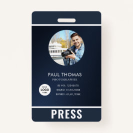 Fotograaf persbadge badge
