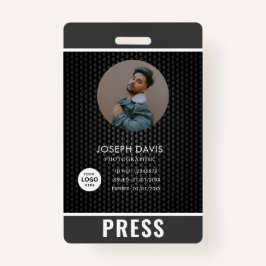 Fotograaf persbadge badge