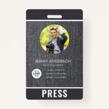 Fotograaf persbadge