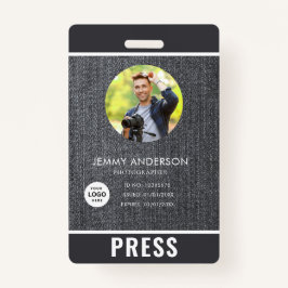 Fotograaf persbadge badge