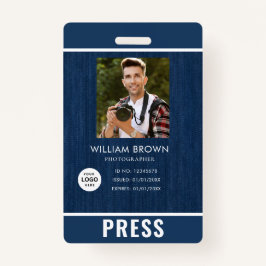 Fotograaf persbadge badge