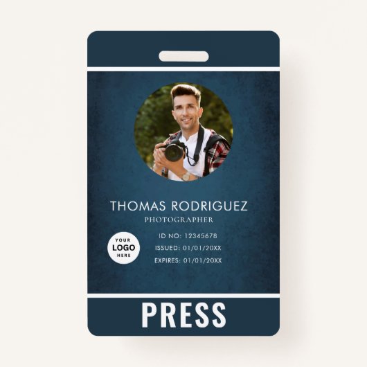Fotograaf persbadge badge (Voorkant)