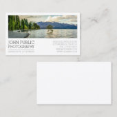 Fotograaf Plain White Visitekaartje (Voorkant / Achterkant)