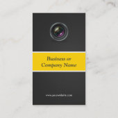 Fotograaf - Premium creatief innovatief Visitekaartje (Achterkant)