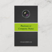 Fotograaf - Premium creatief innovatief Visitekaartje (Achterkant)