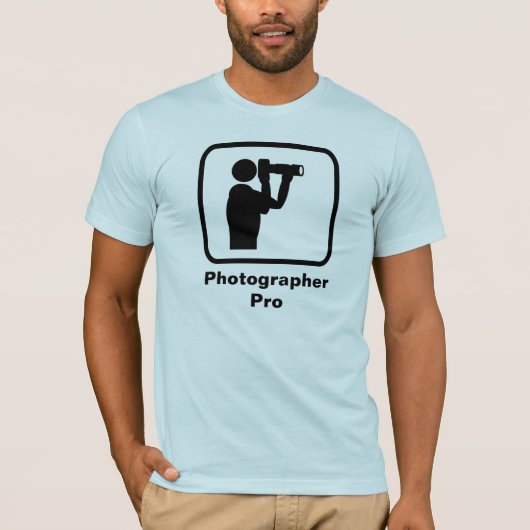 Fotograaf Pro T-shirt (Voorkant)
