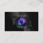 Fotograaf Professional Hands Lijst Fotografie Visitekaartje (Voorkant)