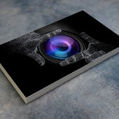 Fotograaf Professional Hands Lijst Fotografie Visitekaartje