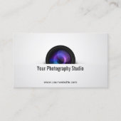Fotograaf Professionele camera Fotografie Visitekaartje (Voorkant)