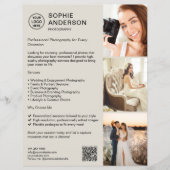 Fotograaf Professionele fotografie Bedrijf Flyer (Voorkant)