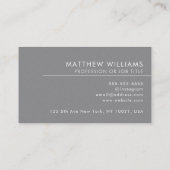 Fotograaf Professionele QR-code Logo Modern Visitekaartje (Achterkant)