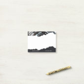 Fotograaf Promotioneel Spul Wit Zwart Post-it® Notes (Op bureau)