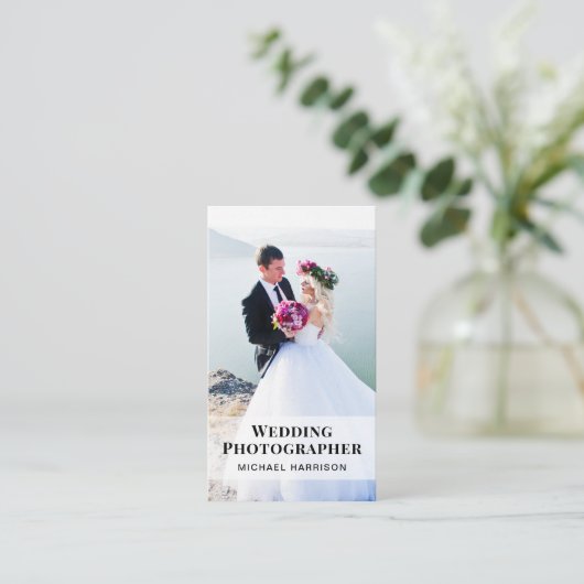 Fotograaf QR Code Foto Sociale Media Visitekaartje (Staand voorkant)