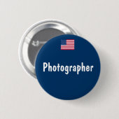 Fotograaf Ronde Button 5,7 Cm (Voorkant /achterkant)