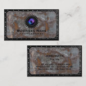 Fotograaf Rusty Metal Framed Fotografie Visitekaartje (Voorkant / Achterkant)