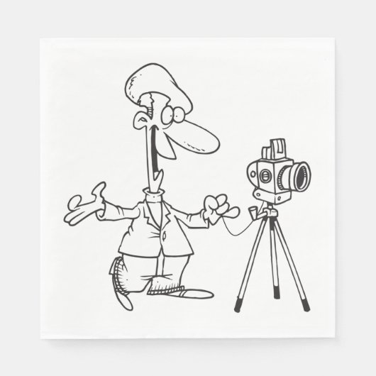 Fotograaf Servet (Voorkant)