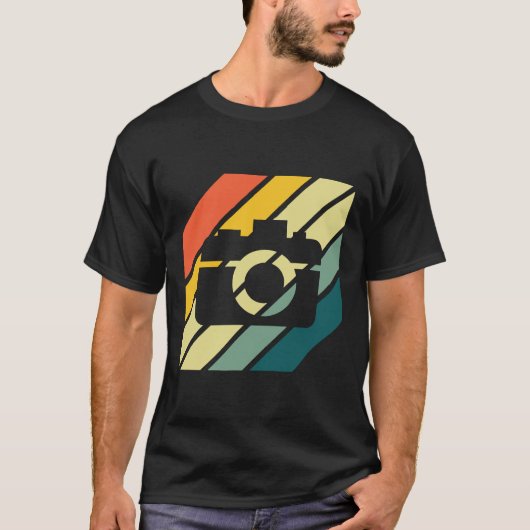 Fotograaf Shirt  Retro Camera 0mk4X (Voorkant)