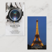 Fotograaf - Show je beste foto op de achterkant Visitekaartje (Voorkant / Achterkant)