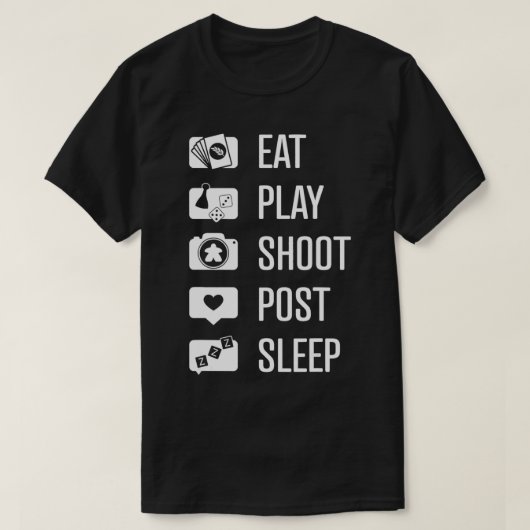 Fotograaf sociale mediaraad t-shirt (Design voorkant)