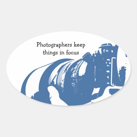 Fotograaf Stickers (Voorkant)