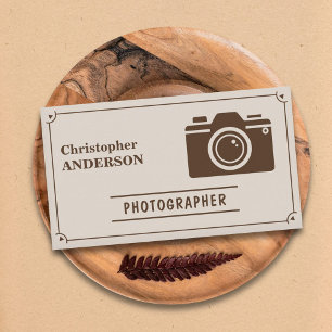 Fotograaf stijl Visitekaartje