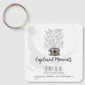 Fotograaf Studio Branding Keepsake voor werknemer Sleutelhanger (Voorkant)