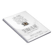 Fotograaf Studio Branding Spiraal Notitieboek (Rechterzijde)