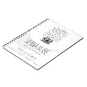 Fotograaf Studio Branding Spiraal Notitieboek (Linkerzijde)