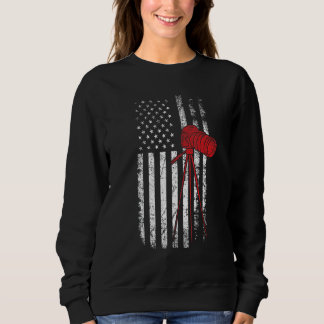 Fotograaf T-shirt Amerikaanse Vlag Fotograaf