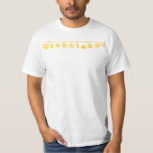 Fotograaf T-shirts wit balans (Voorkant)