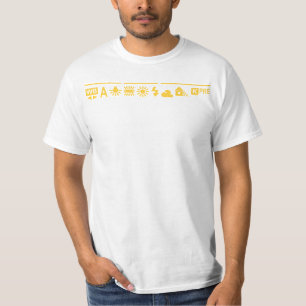 Fotograaf T-shirts wit balans