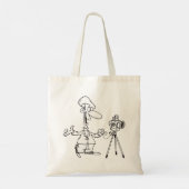 Fotograaf Tote Bag (Achterkant)