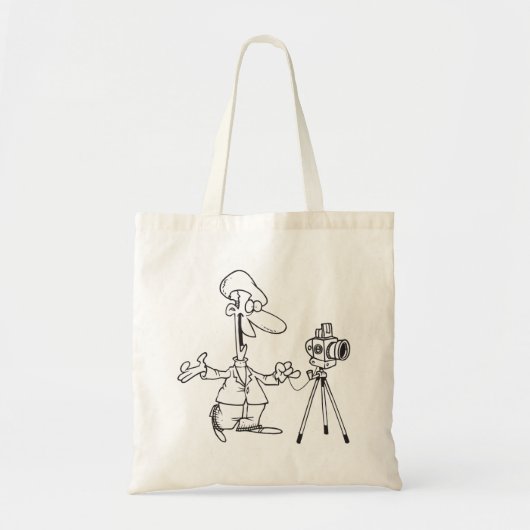 Fotograaf Tote Bag (Voorkant)