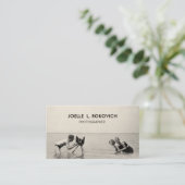 Fotograaf | Unieke  foto Visitekaartje (Staand voorkant)