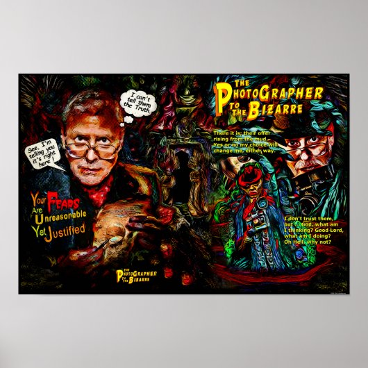 Fotograaf van de bizarre oorsprong poster (Voorkant)